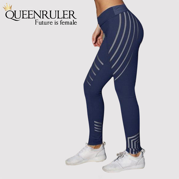 Yoga Striped Pants - Queenruler