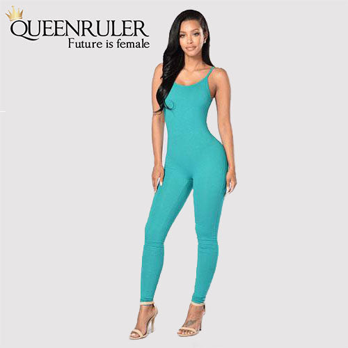 Quick-Dry Athletic Jumpsuit (Blue) - Queenruler