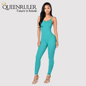 Quick-Dry Athletic Jumpsuit (Blue) - Queenruler