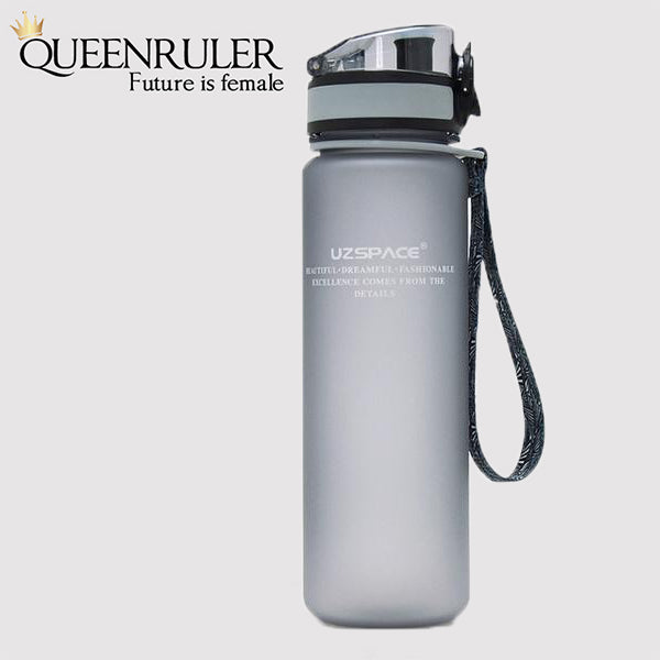 Portable Fitness Bottle (Gray) - Queenruler