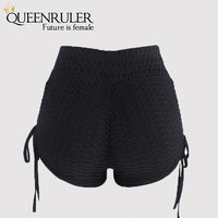 Sexy Queenruler Strip Shorts (Black) - Queenruler