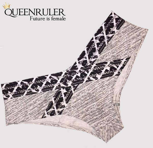 Pink Tire Print Pantie (Gray) - Queenruler