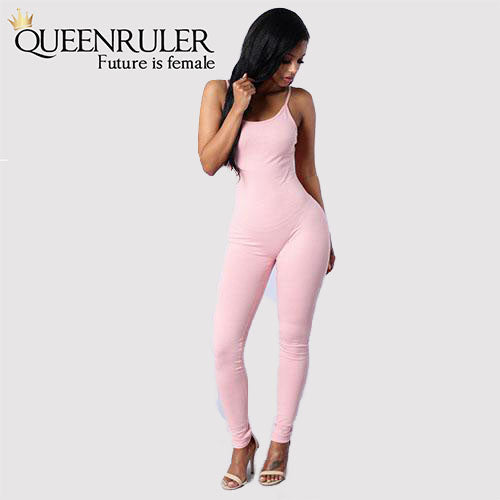 Quick-Dry Athletic Jumpsuit (Pink) - Queenruler