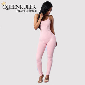 Quick-Dry Athletic Jumpsuit (Pink) - Queenruler