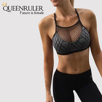 Sports Fitness Mesh Bra - Queenruler
