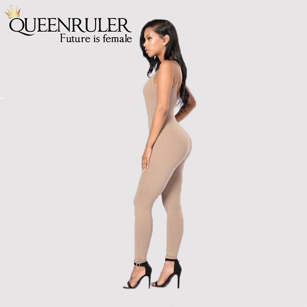 Quick-Dry Athletic Jumpsuit (Khaki) - Queenruler