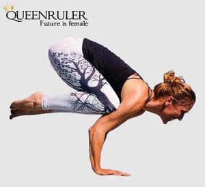 Tree Of Life Slim Leggings - Queenruler