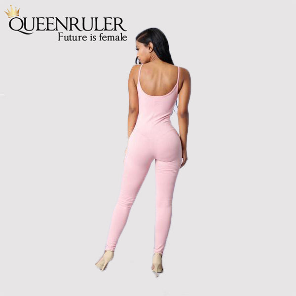 Quick-Dry Athletic Jumpsuit (Pink) - Queenruler