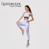 Hot Sexy Mesh Leggings (White) - Queenruler
