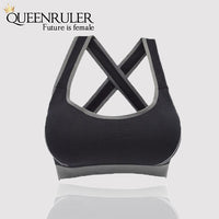 Breathable Fitness Bra (Black) - Queenruler