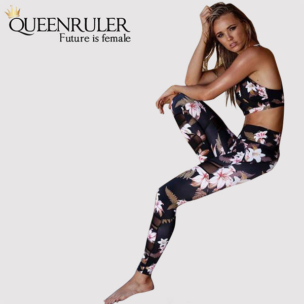 Floral Fitness Yoga Set - Queenruler
