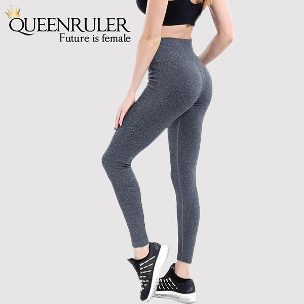 Quick Dry Yoga Pants (Gray) - Queenruler