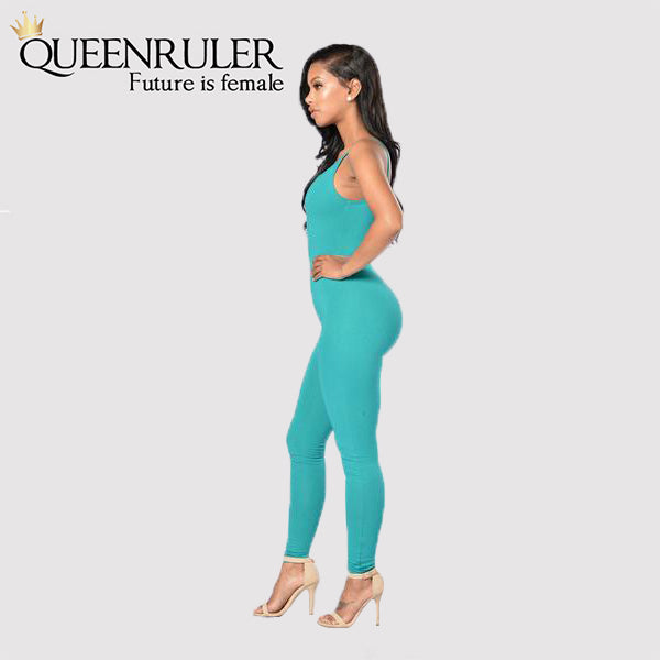 Quick-Dry Athletic Jumpsuit (Blue) - Queenruler