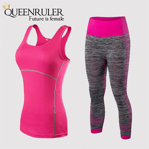Fitness Yoga Set (Rose Red) - Queenruler