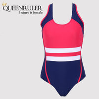 Queenruler One Piece Swimsuit (Red) - Queenruler