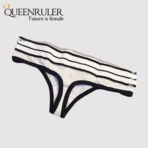 Sexy Thongs Pantie (Gray) - Queenruler