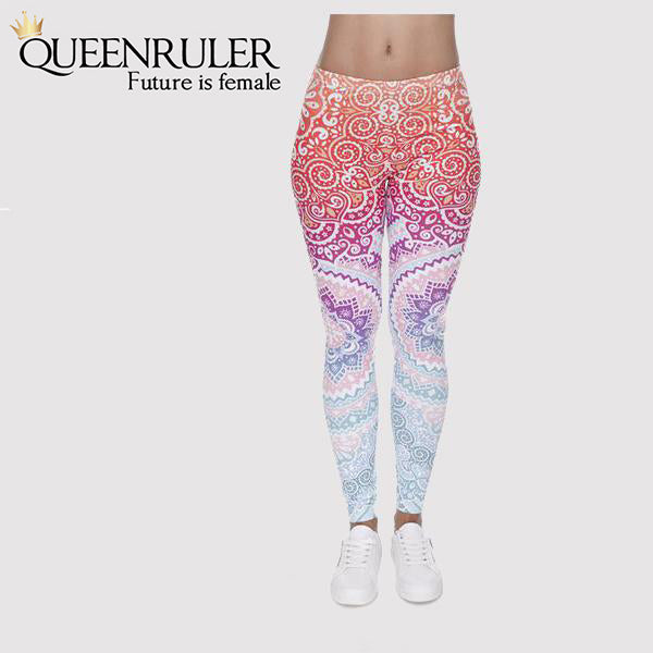 Aztec Women Fitness Leggings | Queensruler