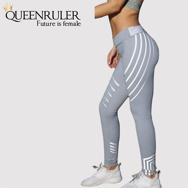 Yoga Striped Pants - Queenruler