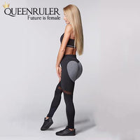 Sexy Heart Yoga Leggings (Black) - Queenruler