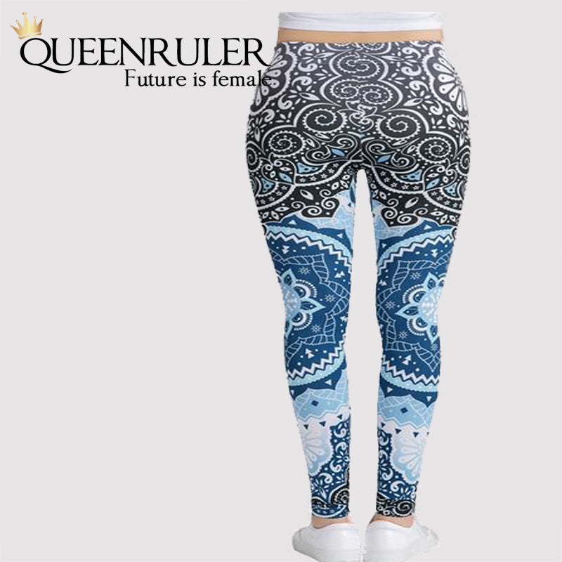 Round Aztec Design Pants - Queenruler
