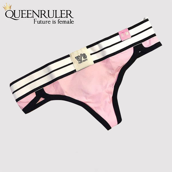Sexy Thongs Pantie (Pink) - Queenruler