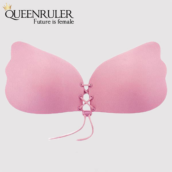 Sexy Wings Fitness Bra (Smooth Pink) - Queenruler