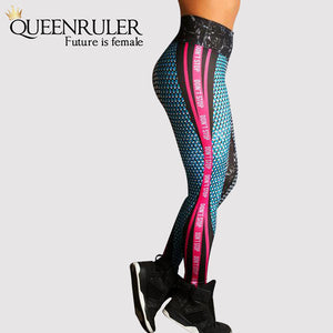 Limited Edition Honeycomb Print Leggings - Queenruler