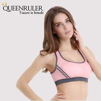 Breathable Fitness Bra (Pink) - Queenruler