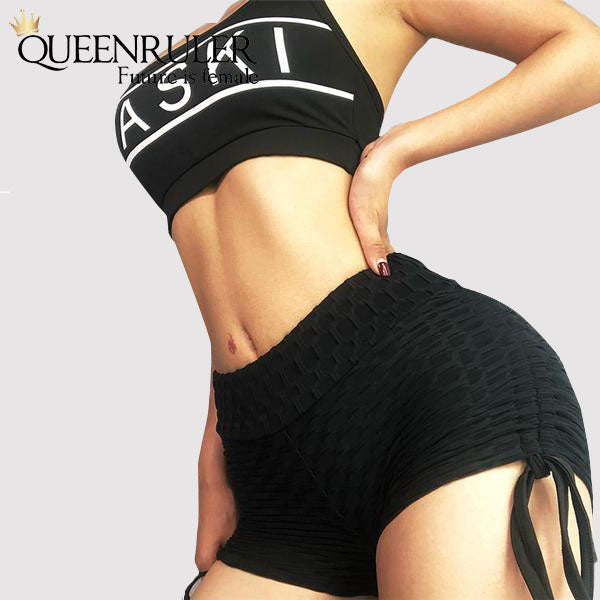 Sexy Laces Shorts (Black) - Queenruler