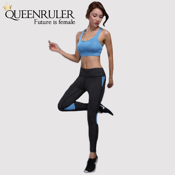 2PC Fitness Outfit (Blue) - Queenruler