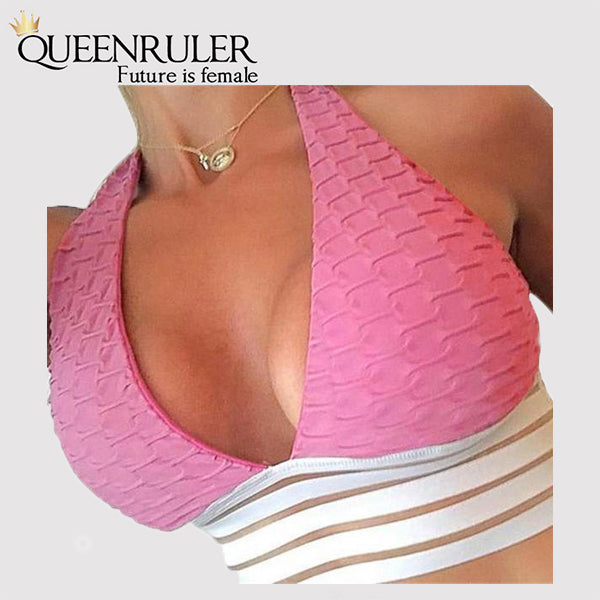 Sexy Running Bra (Pink) - Queenruler