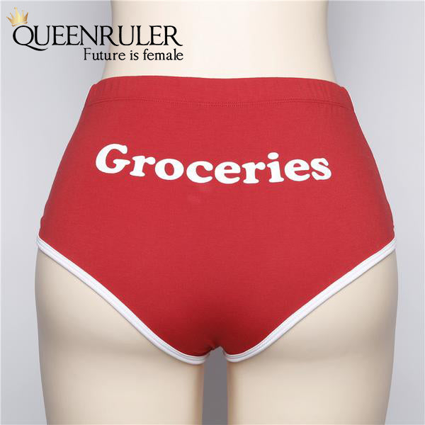 Groceries Design Lingerie (Red) - Queenruler