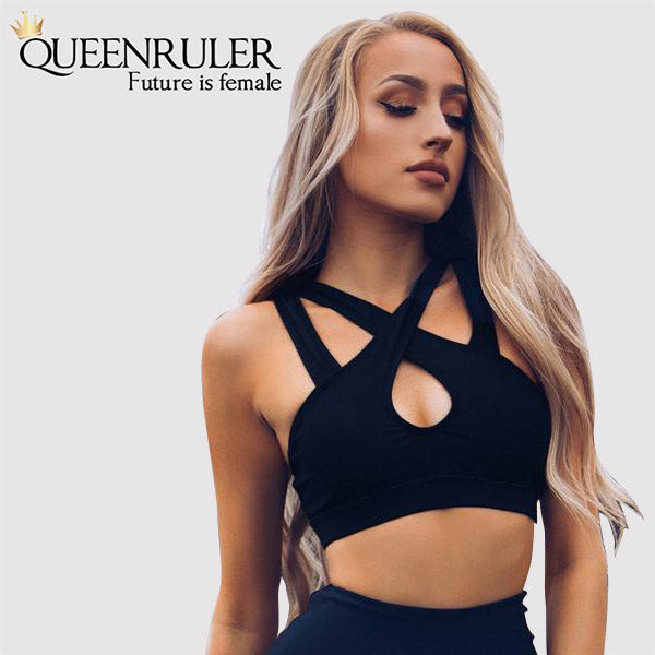Strappy Sport Bra - Queenruler