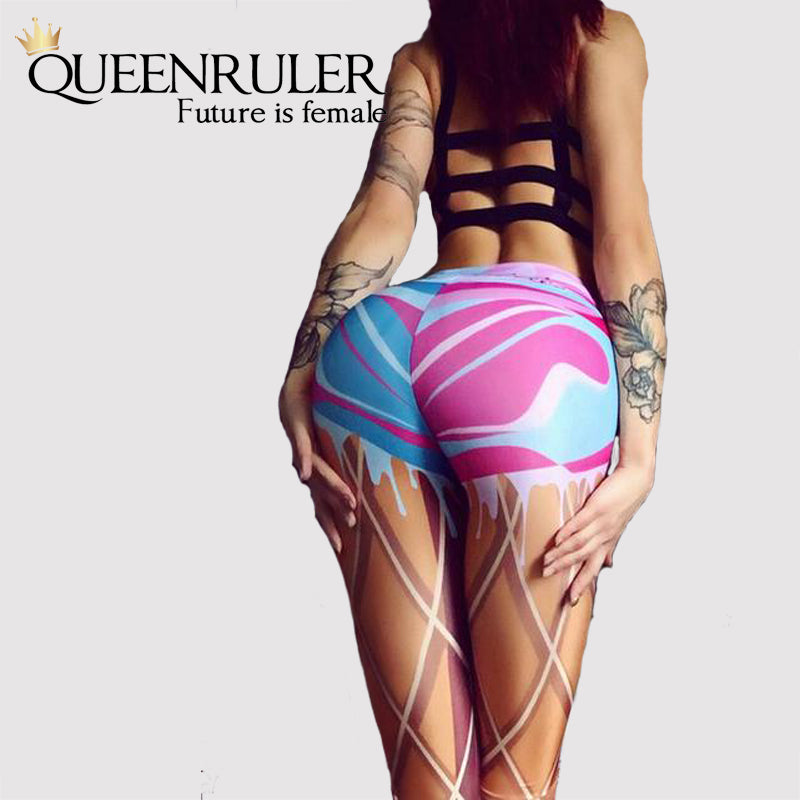 Skin Print Low Waist Leggings - Queenruler