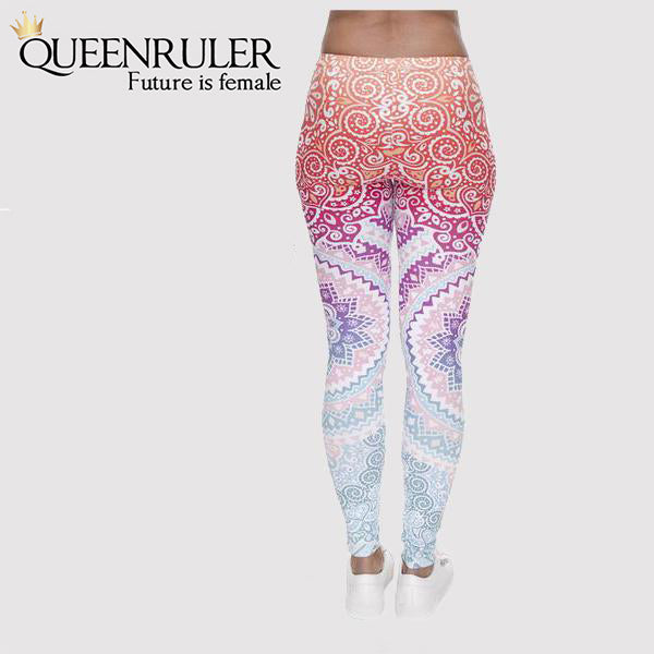 Aztec Women Fitness Leggings - Queenruler