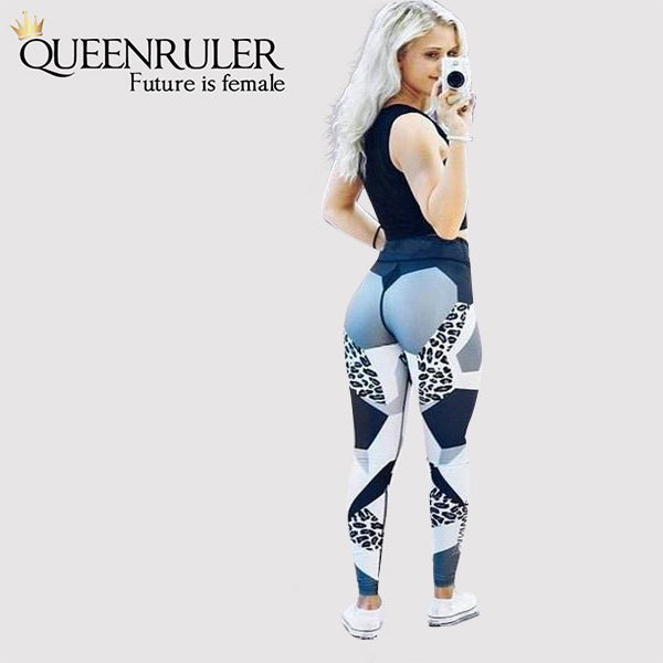 High Waist Slim Fitness Leggings - Queenruler