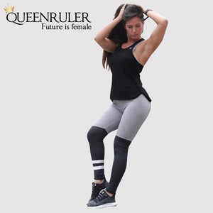 Two Tone Sexy Leggings - Queenruler