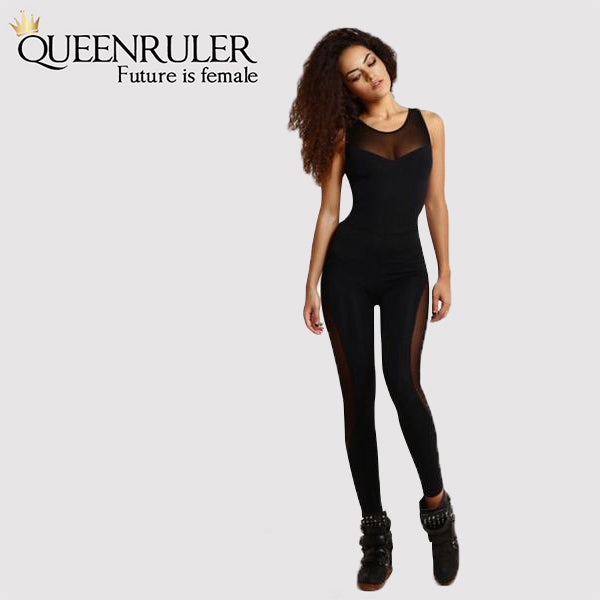 Women Jumpsuit (Black) - Queenruler