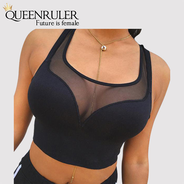 Mesh Sports Bra - Queenruler