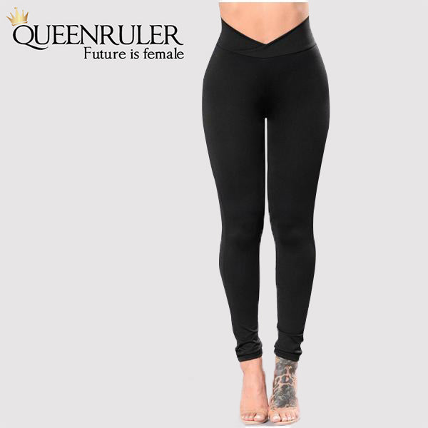High Elastic Slim Legging - Queenruler