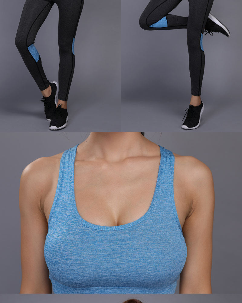 2PC Fitness Outfit (Blue) - Queenruler