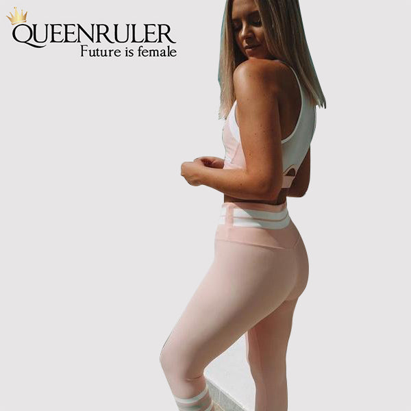 Two Piece Pink Suit - Queenruler