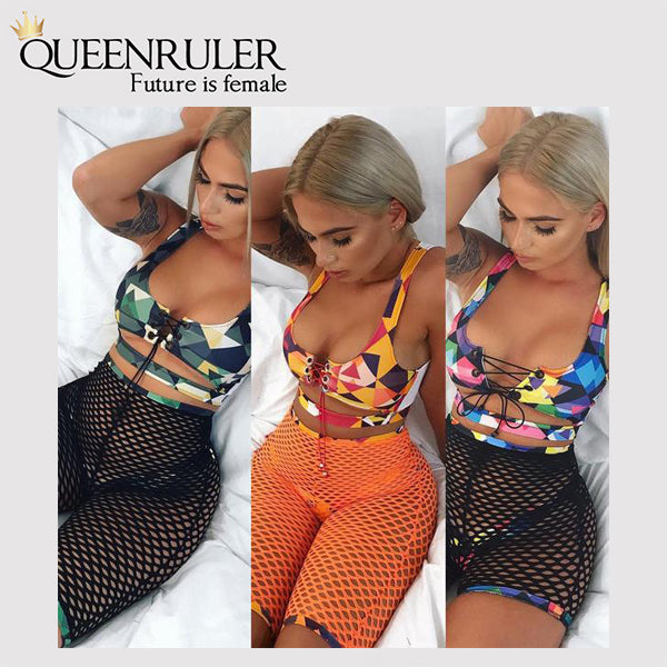 3pcs/Set 2018 Swimwear (Orange) - Queenruler