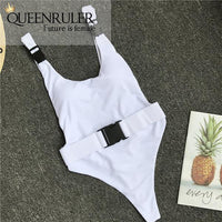 Queenruler Sexy Bathing Suit (White) - Queenruler