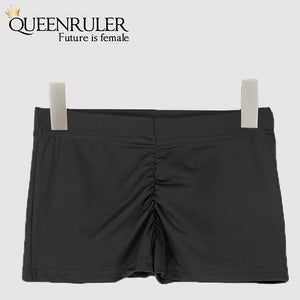 Queenruler Sexy Athletic Shorts (White) - Queenruler