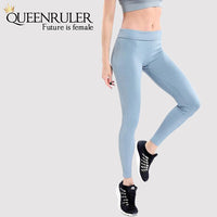Quick Dry Yoga Pants (Silver) - Queenruler