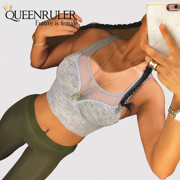 Mesh Sports Bra - Queenruler