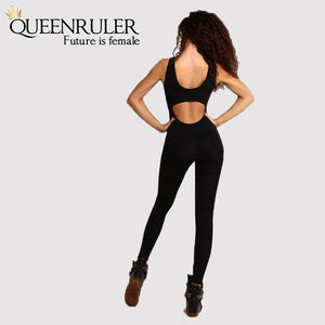 Women Jumpsuit (Black) - Queenruler