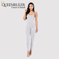 Quick-Dry Athletic Jumpsuit (Light Grey) - Queenruler