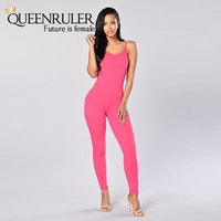 Quick-Dry Athletic Jumpsuit (Rose Red) - Queenruler